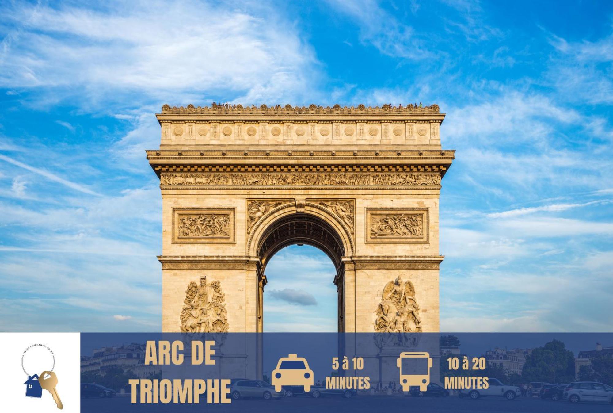 Chambre Lit Double Et Salon Avec Canape-Lit A 10 Minutes Des Champs Elysees ปารีส ภายนอก รูปภาพ